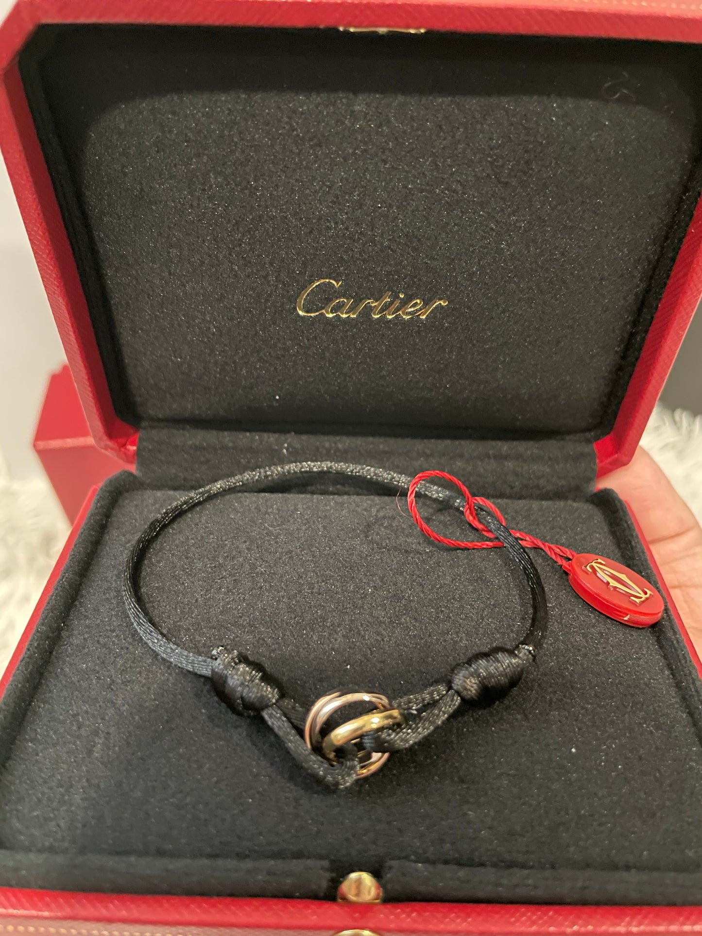 Pre order:Cartier Trinity Cord Bracelet