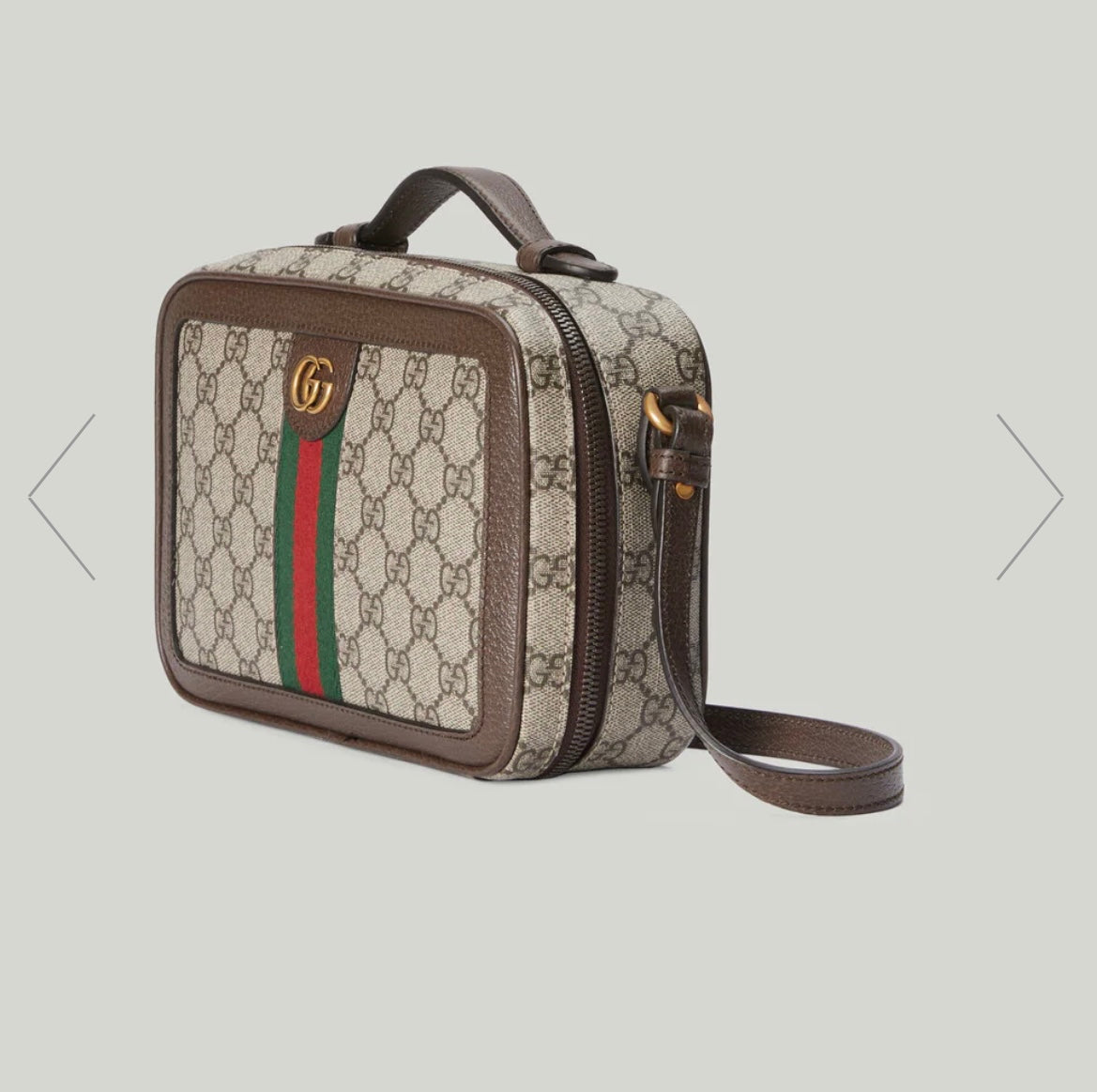 Ophidia small shoulder bag with Web