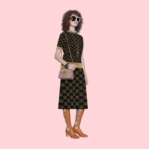 GG Marmont mini top handle bag