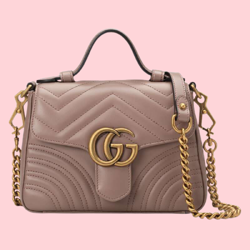GG Marmont mini top handle bag