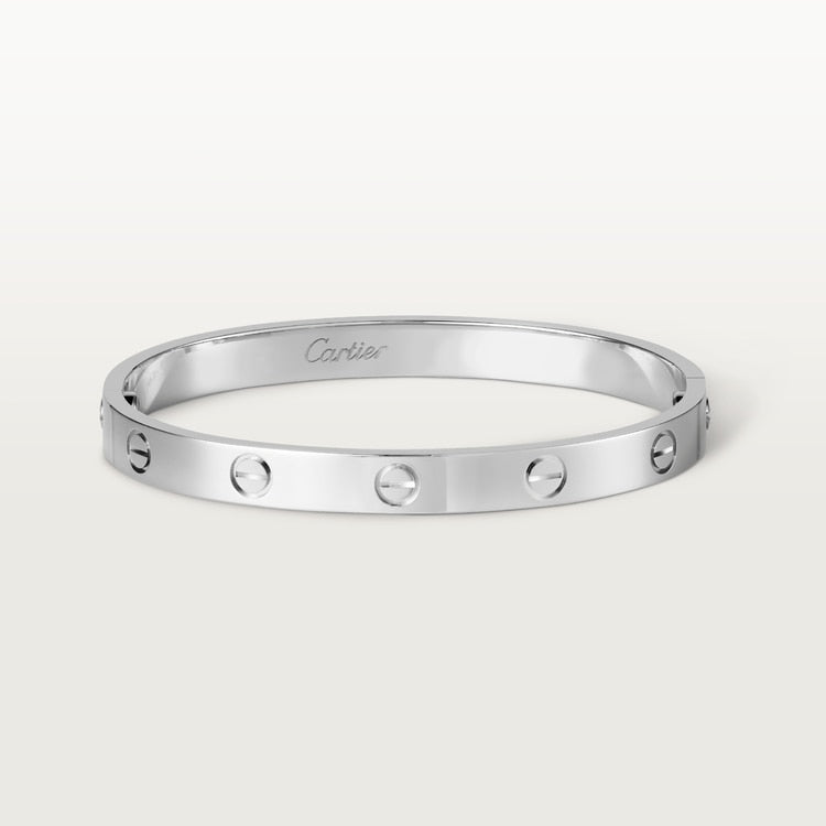 Pre Order: Cartier Love Bracelet (White Gold)